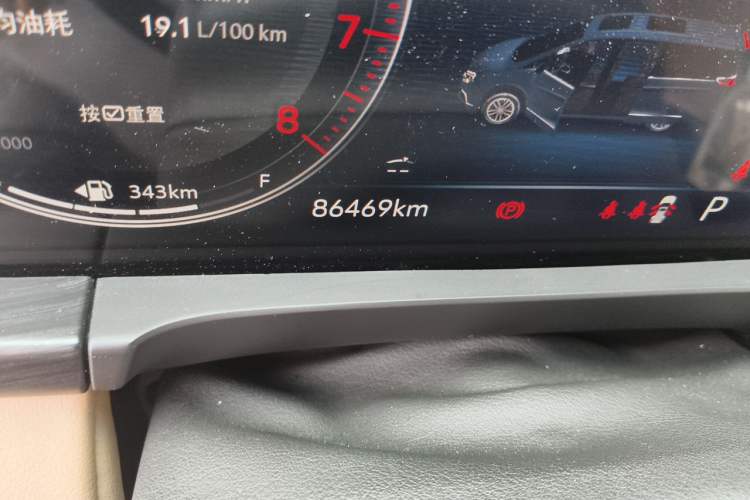Used Buick GL8 2020 ES Land Cruiser 653T Luxury Edition Odometer Close Up