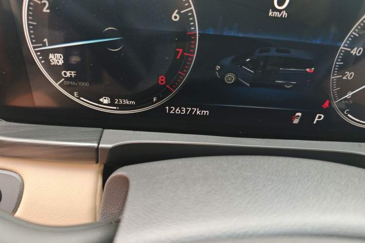 Used Buick GL8 2020 ES Land Cruiser 653T Luxury Edition Odometer Close Up