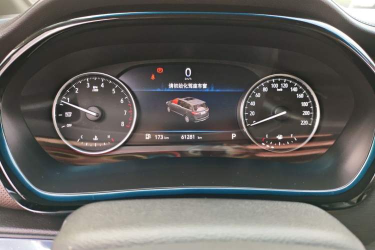 Used Buick GL8 2020 Land Business Class 652T Premium Model Odometer Close Up