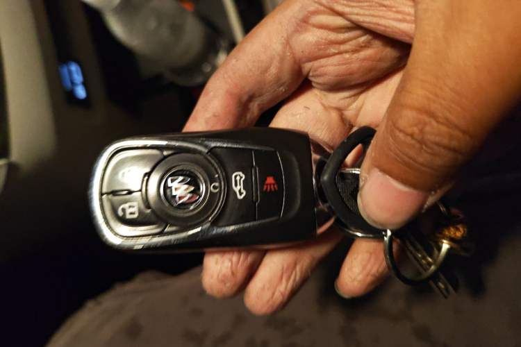 Used Buick GL8 2020 Land Business Class 652T Luxury Model Vehicle Key
