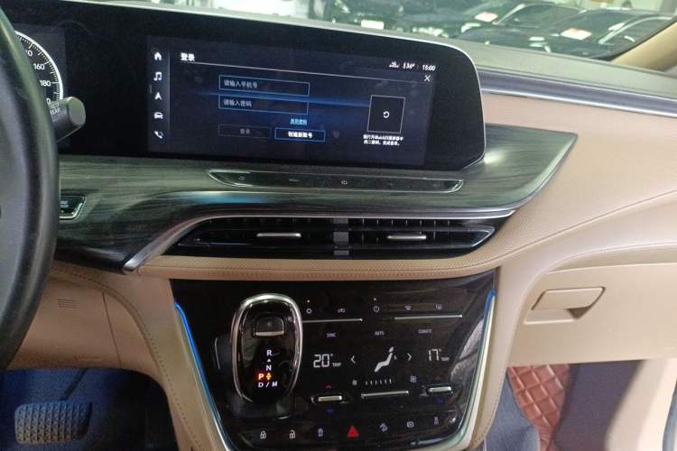Used Buick GL8 2020 ES Land Cruiser 653T Luxury Model Audio And AC Panel