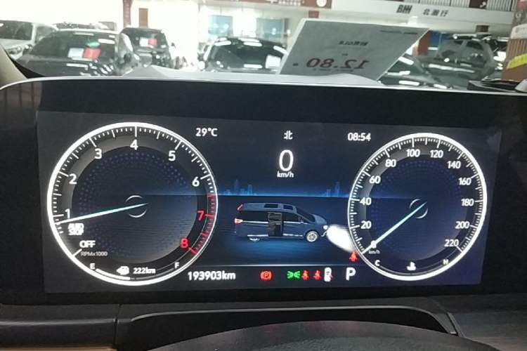 Used Buick GL8 2020 ES Land Cruiser 653T Flagship Model Instrument Cluster