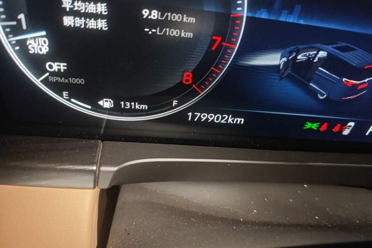 Used Buick GL8 2020 ES Land Cruiser 653T Luxury Edition Odometer Close Up