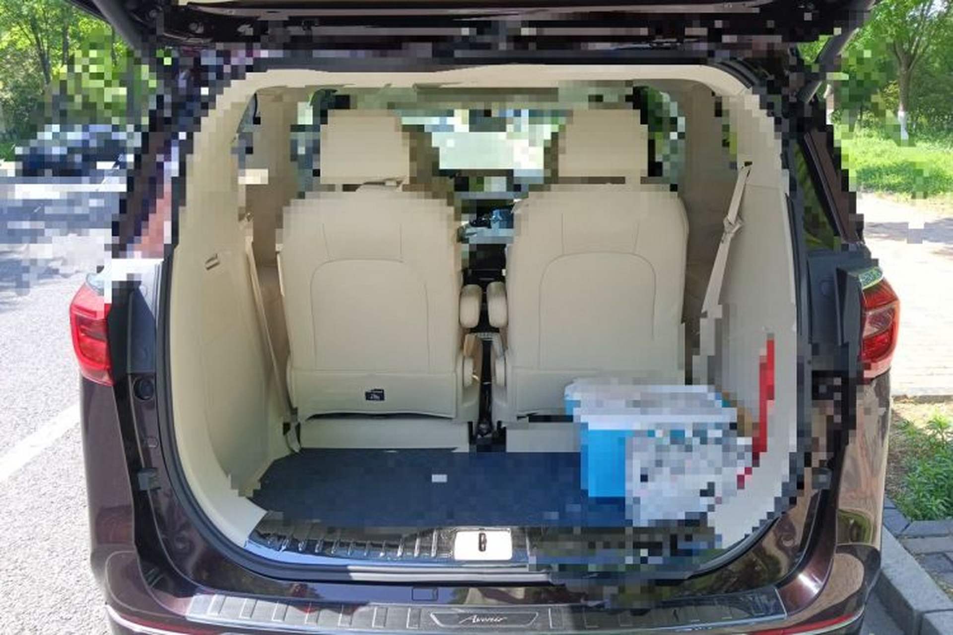 Used Buick GL8 2020 Avenir Avia Six-Seat Deluxe Edition Trunk