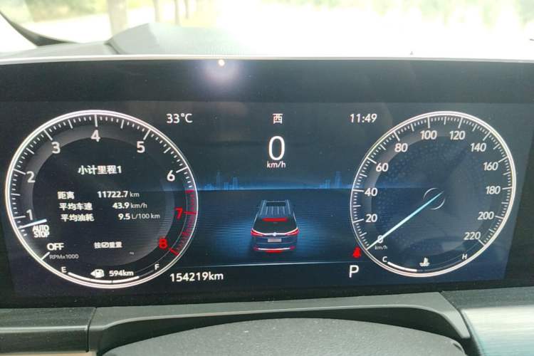 Used Buick GL8 2020 ES Land Cruiser 653T Comfort Edition Instrument Cluster