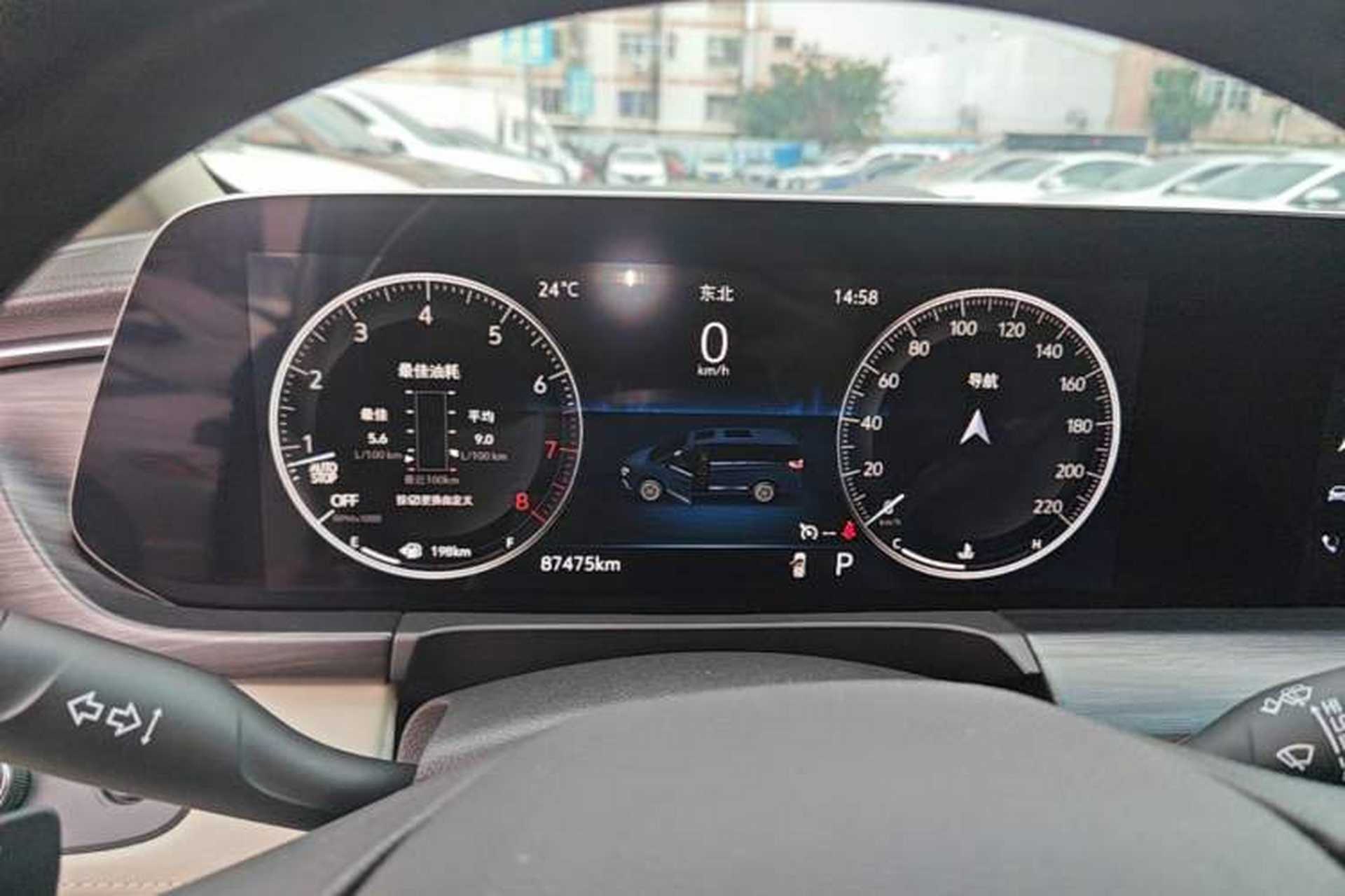 Used Buick GL8 2020 ES Land Cruiser 653T Comfort Edition Instrument Cluster