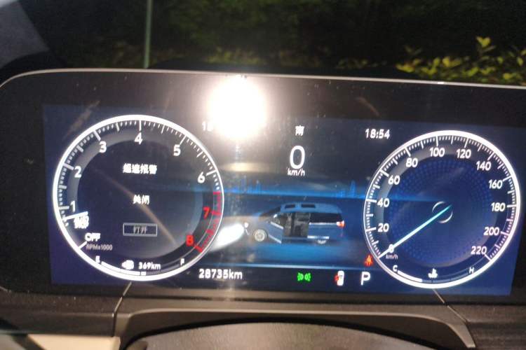 Used Buick GL8 2020 ES Land Cruiser 653T Comfort Edition Instrument Cluster