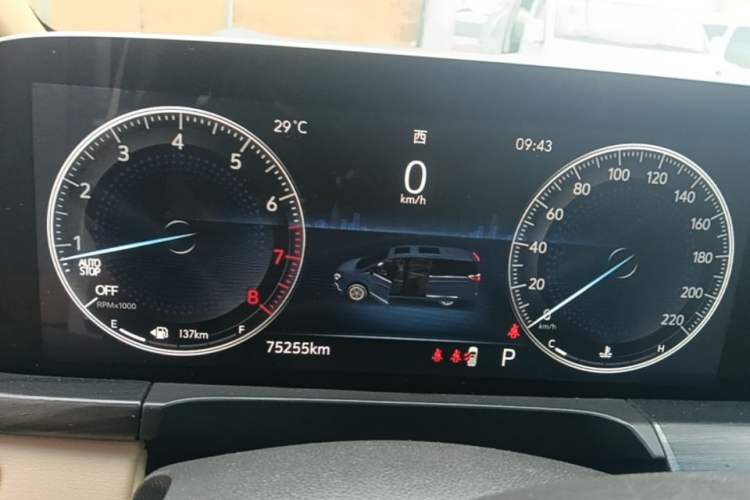 Used Buick GL8 2020 ES Land Cruiser 653T Luxury Edition Instrument Cluster