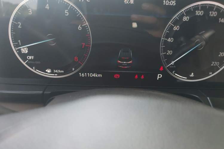 Used Buick GL8 2020 ES Land Cruiser 653T Luxury Model Odometer Close Up