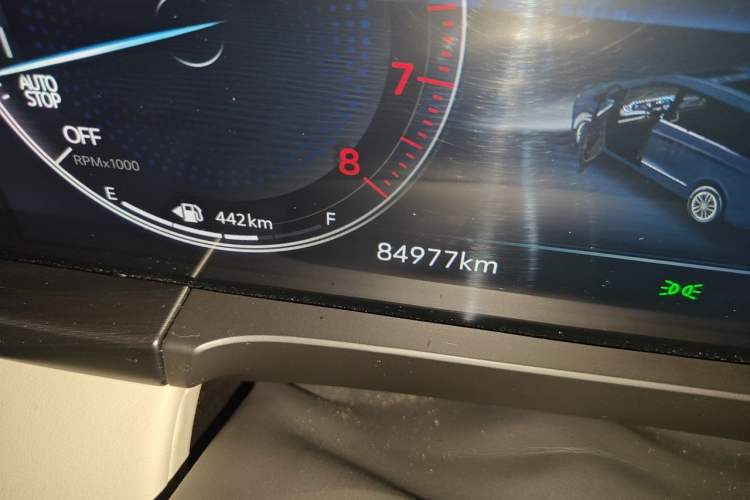 Used Buick GL8 2020 ES Land Cruiser 653T Comfort Edition Odometer Close Up