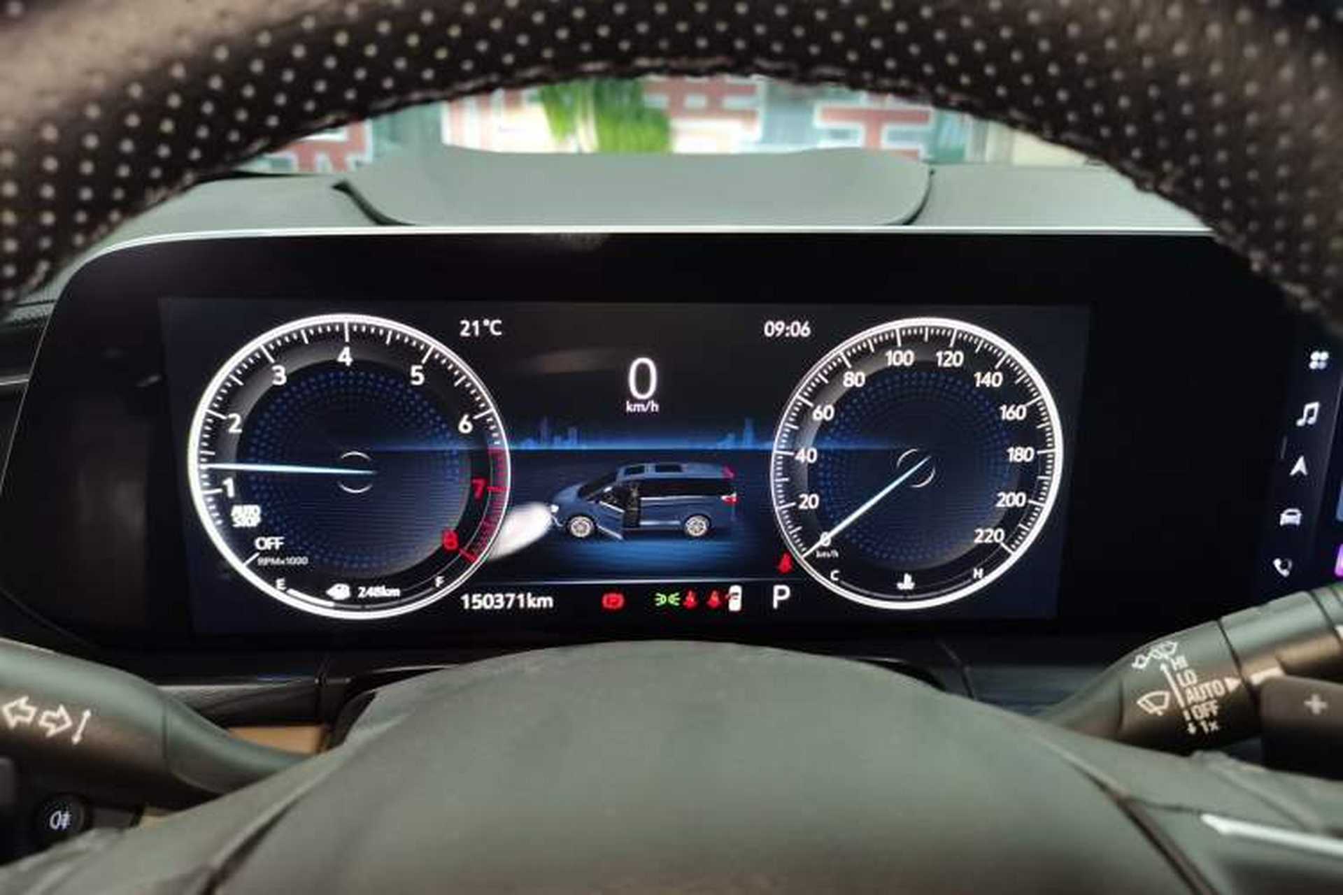 Used Buick GL8 2021 ES Landtrek 653T Luxury Model Instrument Cluster