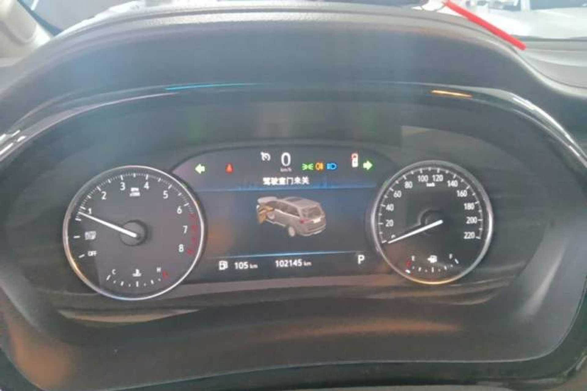 Used Buick GL8 2021 Land Cruiser Executive Class 652T Luxury Model Instrument Cluster