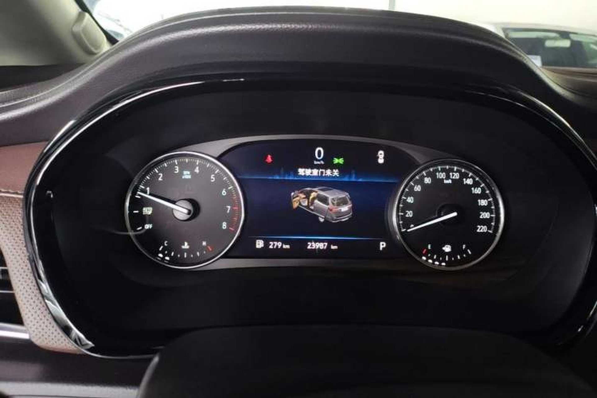 Used Buick GL8 2021 Land Cruiser Executive Class 652T Luxury Model Instrument Cluster