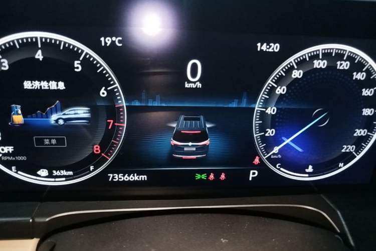 Used Buick GL8 2021 ES Land Cruiser 653T Luxury Edition Instrument Cluster