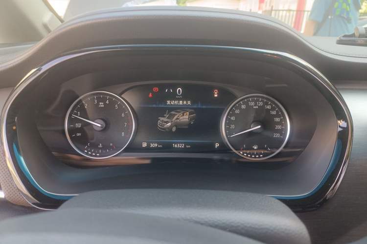 Used Buick GL8 2021 Land Cruiser Executive Class 652T Smart Luxury Model Instrument Cluster