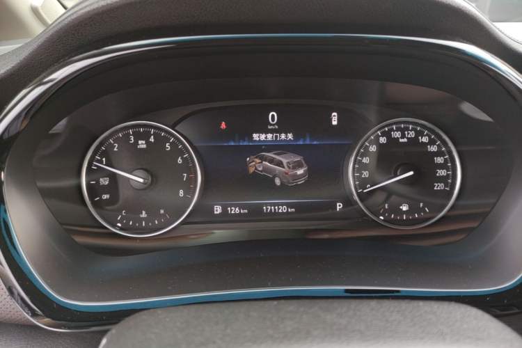 Used Buick GL8 2021 Land Cruiser Executive Class 652T Luxury Model Instrument Cluster