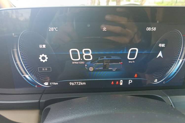 Used Buick GL8 2021 ES Landtrek 653T Luxury Model Instrument Cluster