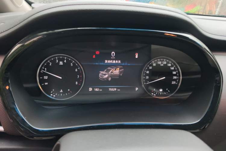 Used Buick GL8 2021 Land Cruiser Executive Class 652T Smart Luxury Model Instrument Cluster