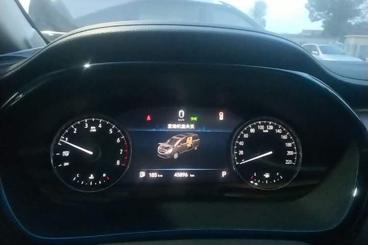 Used Buick GL8 2021 Land Cruiser Executive Class 652T Luxury Model Instrument Cluster