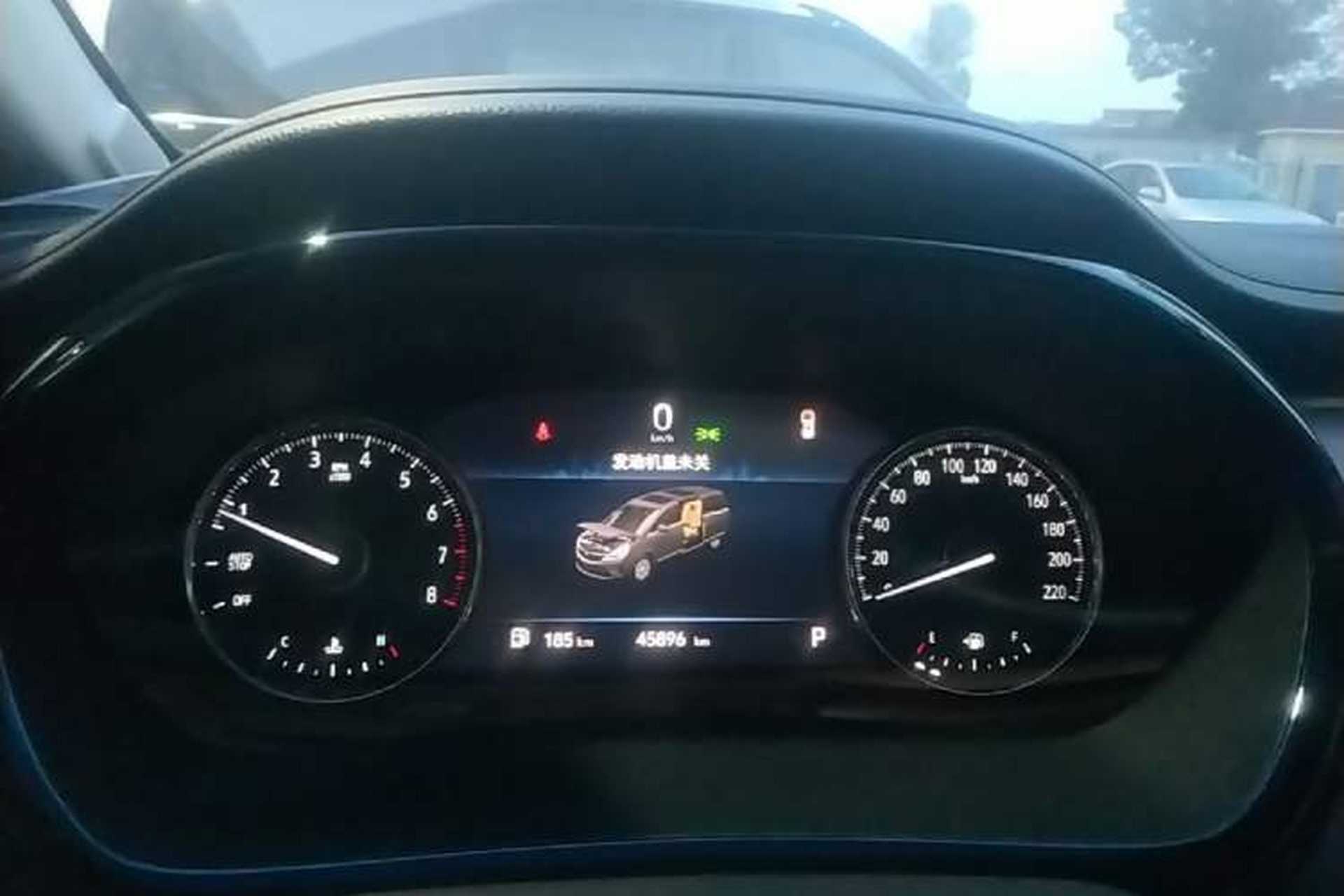 Used Buick GL8 2021 Land Cruiser Executive Class 652T Luxury Model Instrument Cluster