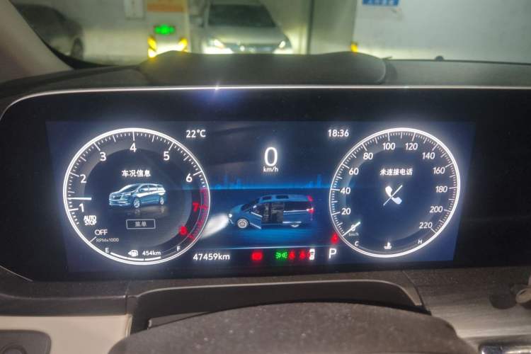 Used Buick GL8 2021 ES Landtrek 653T Comfort Edition Instrument Cluster