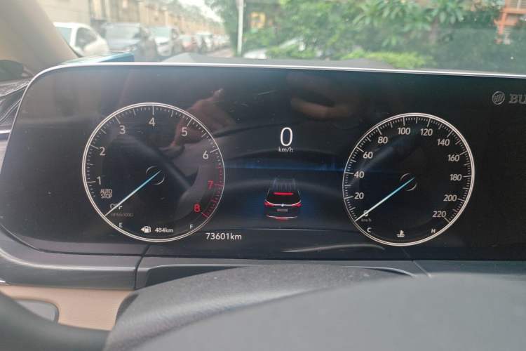 Used Buick GL8 2021 ES Landtrek 653T Smart Luxury Model Instrument Cluster