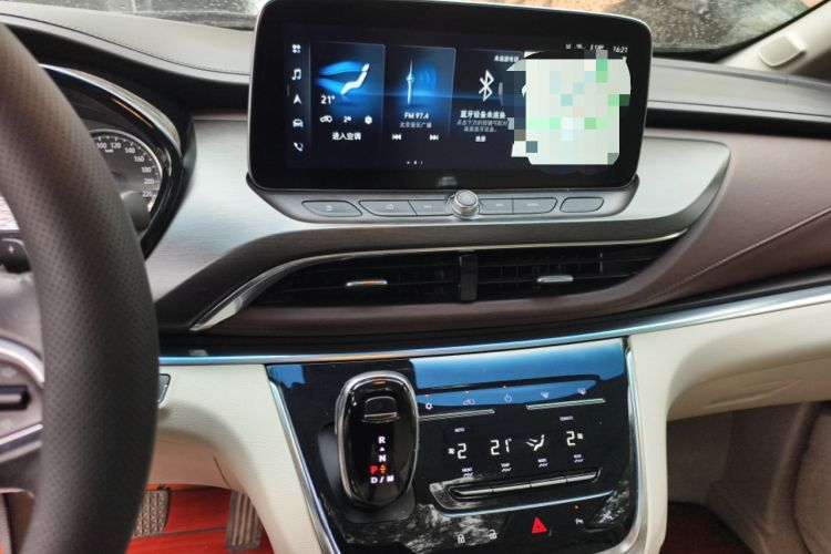 Used Buick GL8 2021 Land Cruiser Executive 652T Premium Model Audio And AC Panel