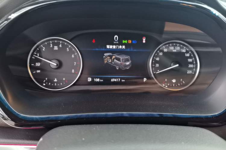 Used Buick GL8 2021 Land Cruiser Executive Class 652T Smart Luxury Model Instrument Cluster