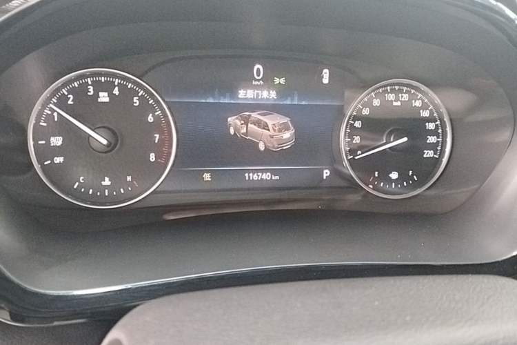 Used Buick GL8 2021 Land Cruiser Executive Class 652T Luxury Model Instrument Cluster