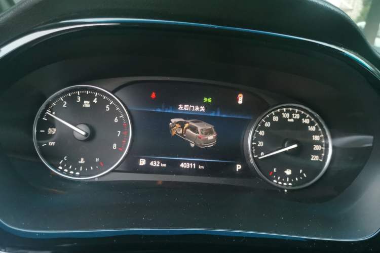 Used Buick GL8 2021 Land Cruiser Executive Class 652T Smart Luxury Model Instrument Cluster