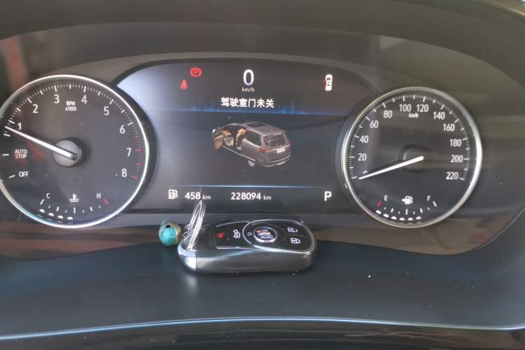 Used Buick GL8 2021 Land Cruiser Executive Class 652T Smart Luxury Model Instrument Cluster