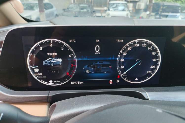 Used Buick GL8 2021 ES Land Cruiser 653T Luxury Edition Instrument Cluster