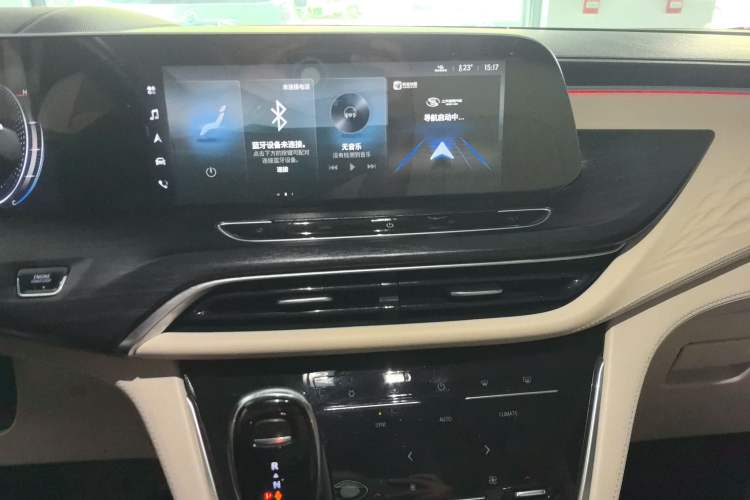 Used Buick GL8 2021 Avenir Aivia Six-Seat Luxury Edition Audio And AC Panel