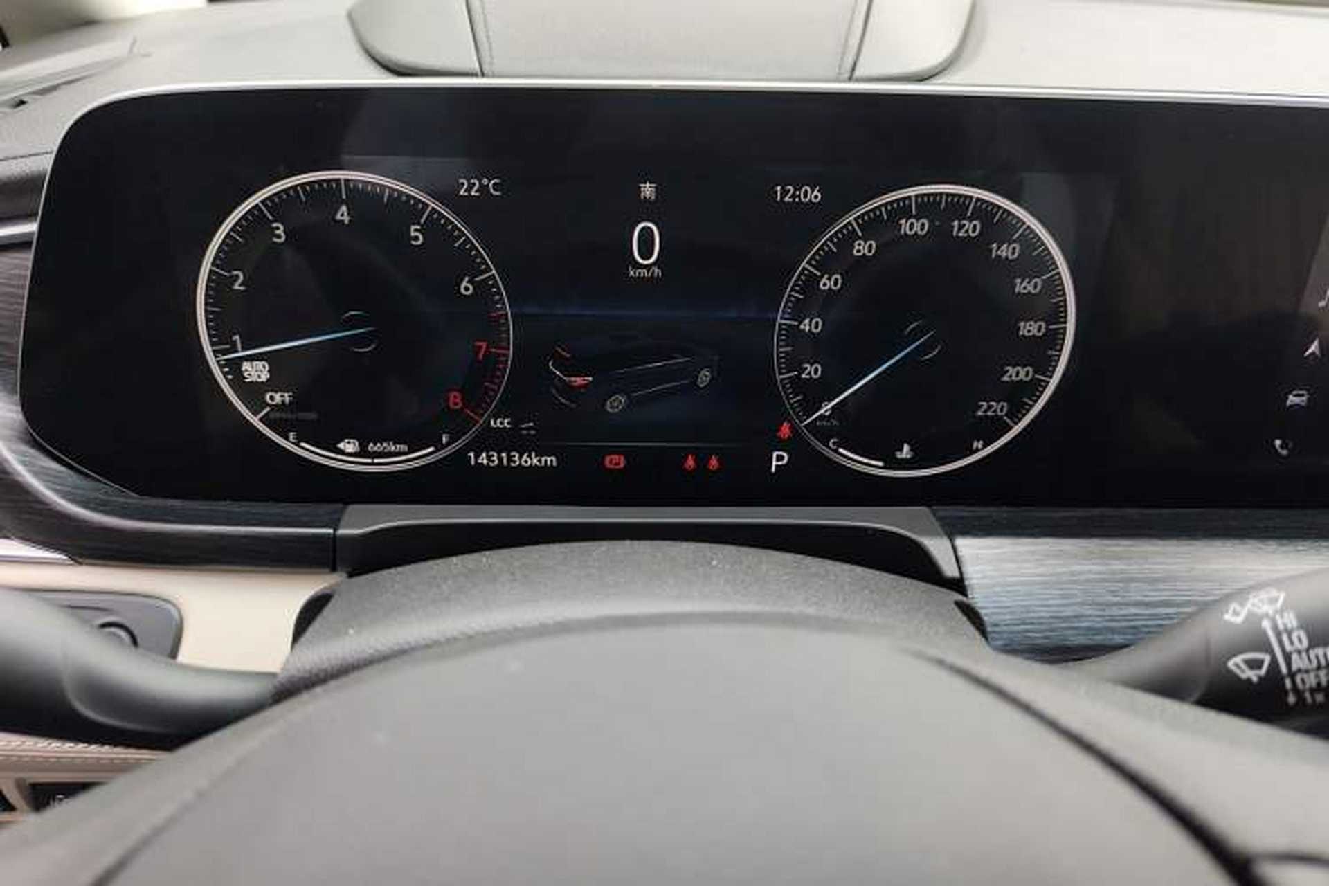 Used Buick GL8 2021 Avenir Aivia 7-Seater Luxury Edition Instrument Cluster