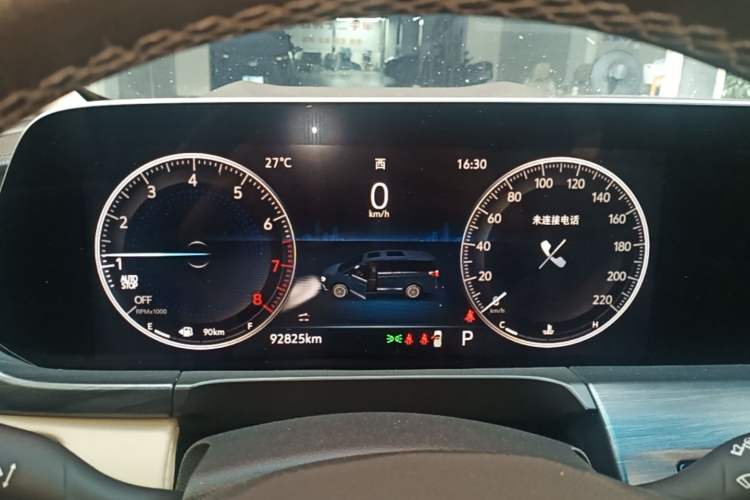 Used Buick GL8 2021 ES Landtrek 653T Luxury Model Instrument Cluster