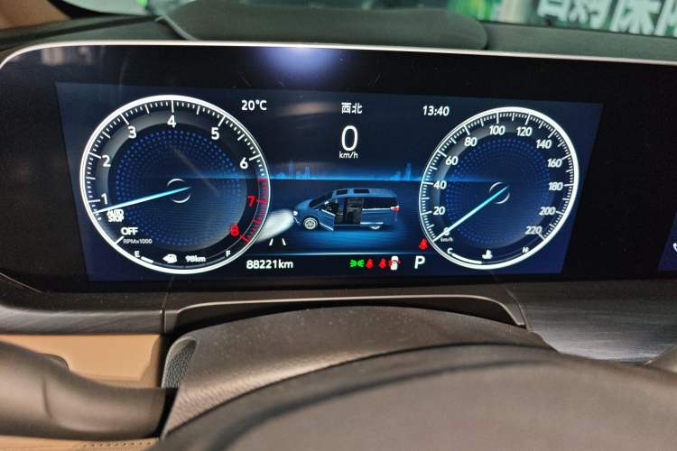 Used Buick GL8 2021 ES Land Cruiser 653T Luxury Edition Instrument Cluster