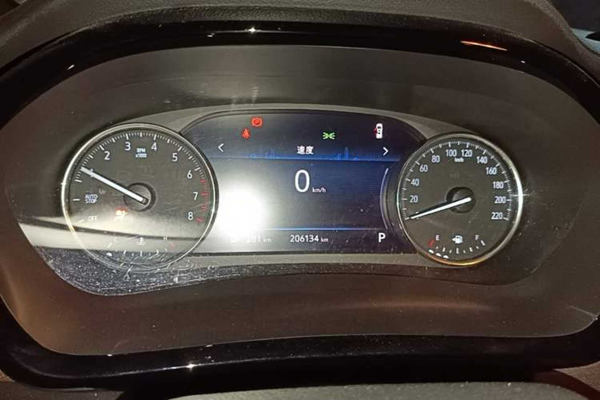 Used Buick GL8 2021 Land Cruiser Executive Class 652T Smart Luxury Model Instrument Cluster