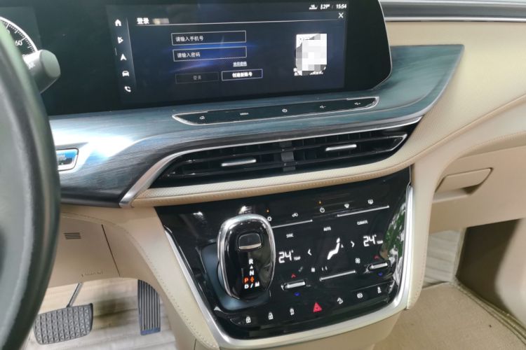 Used Buick GL8 2021 ES Land Cruiser 653T Smart Flagship Model Audio And AC Panel