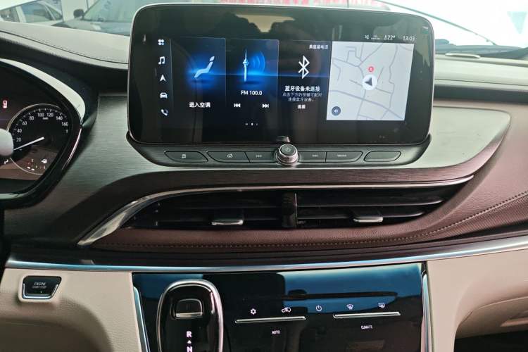 Used Buick GL8 2021 Land Cruiser Executive 652T Premium Model Audio And AC Panel