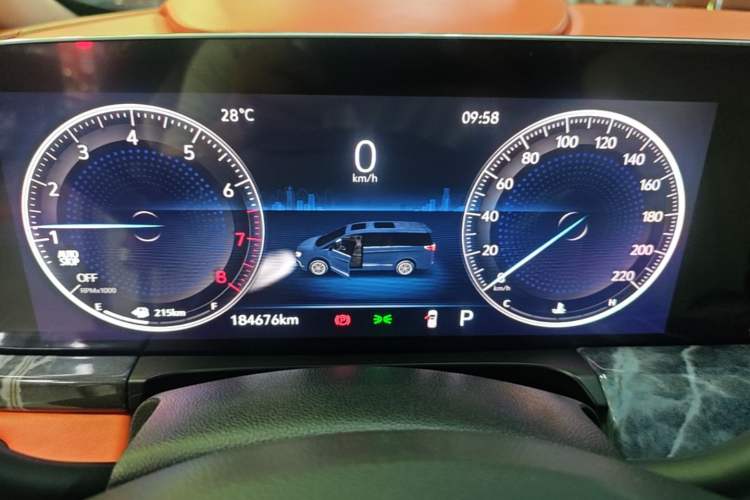 Used Buick GL8 2021 ES Landtrek 653T Comfort Edition Instrument Cluster