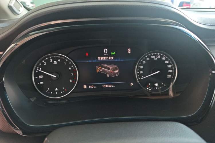 Used Buick GL8 2021 Land Cruiser Executive Class 652T Smart Luxury Model Instrument Cluster