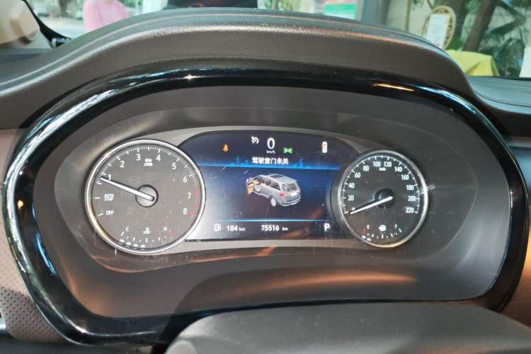 Used Buick GL8 2021 Land Cruiser Executive Class 652T Luxury Model Instrument Cluster