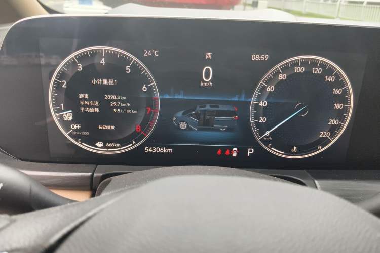 Used Buick GL8 2021 ES Landtrek 653T Luxury Model Instrument Cluster