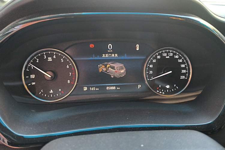 Used Buick GL8 2021 Land Cruiser Executive Class 652T Smart Luxury Model Instrument Cluster