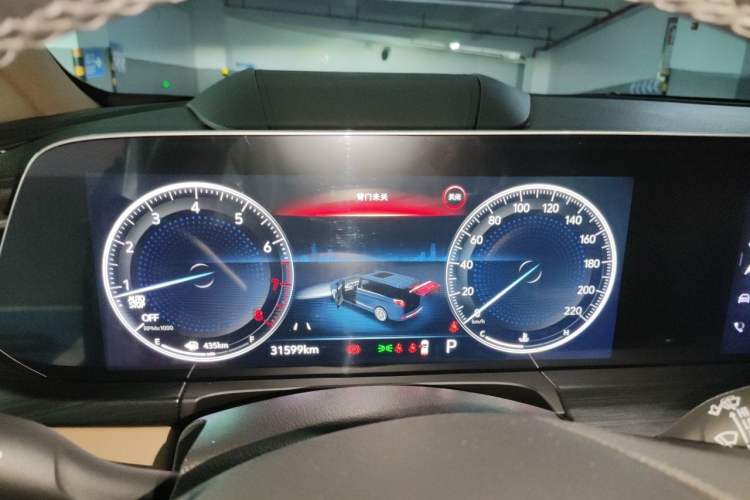 Used Buick GL8 2021 ES Land Cruiser 653T Smart Flagship Model Instrument Cluster