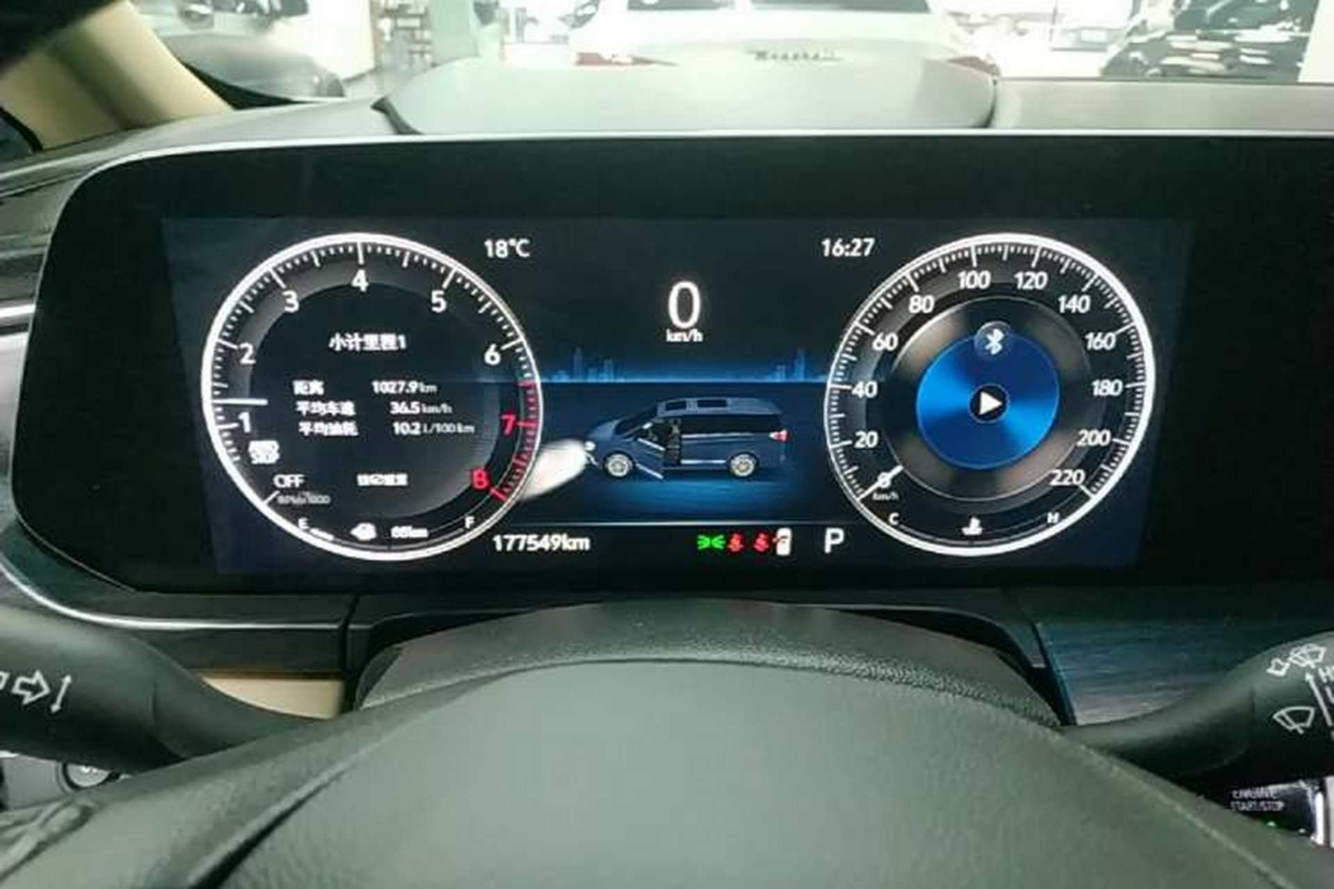 Used Buick GL8 2021 ES Landtrek 653T Luxury Model Instrument Cluster