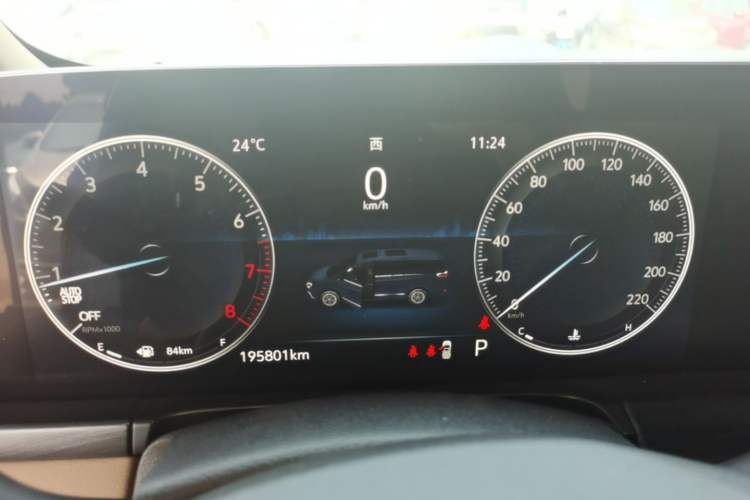 Used Buick GL8 2021 ES Landtrek 653T Luxury Model Instrument Cluster