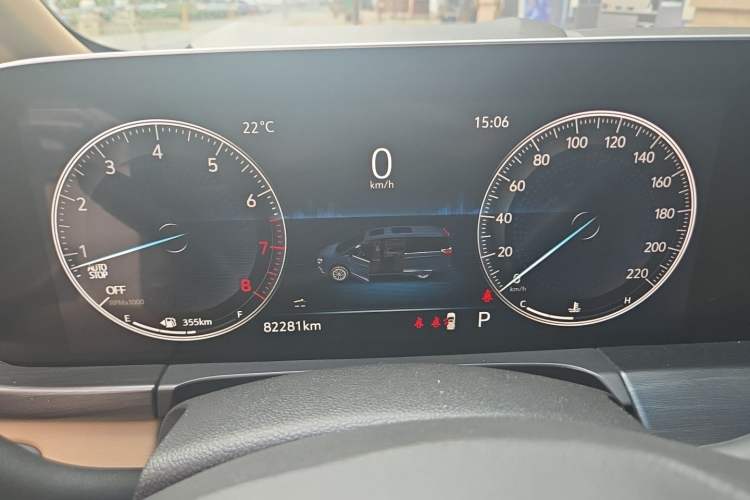 Used Buick GL8 2021 ES Landtrek 653T Luxury Model Instrument Cluster