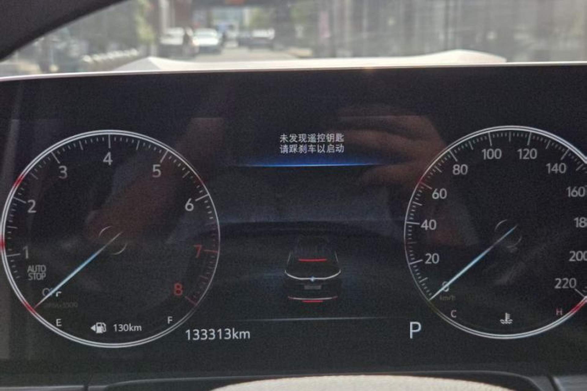 Used Buick GL8 2021 ES Landtrek 653T Comfort Edition Odometer Close Up