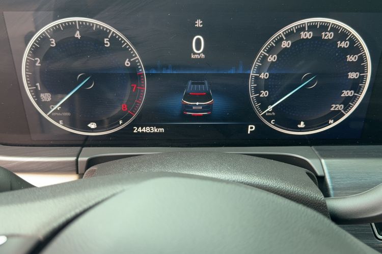 Used Buick GL8 2021 ES Landtrek 653T Comfort Edition Odometer Close Up